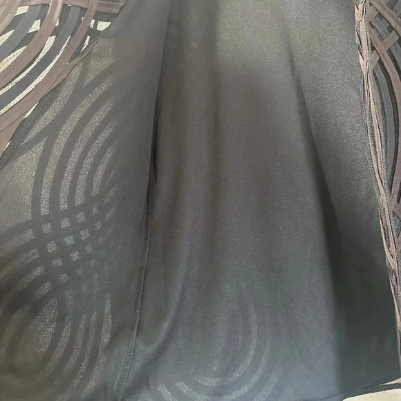 Chico’s travelers Neutral Swirl strip jacket brown navy size 1 8/10 NWT - Picture 10 of 13